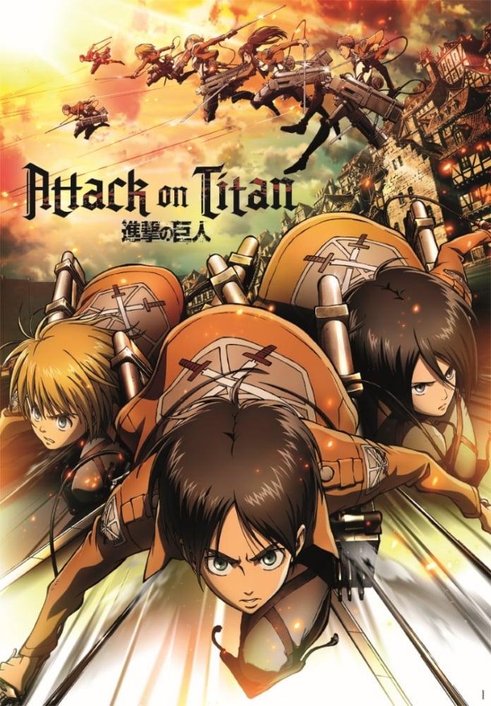 ATTACK ON TITAN - Eren, Mikasa and Armin - Puzzle 1000P