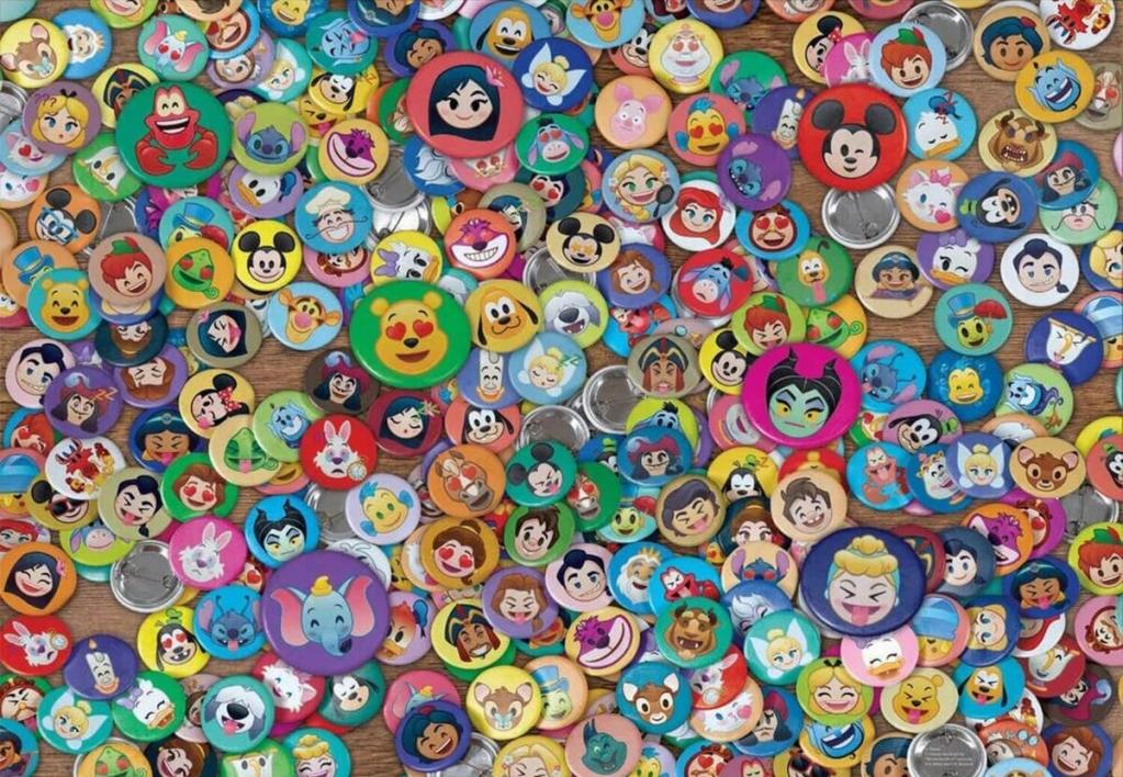 DISNEY - Emoji - Impossible Puzzle 1000P