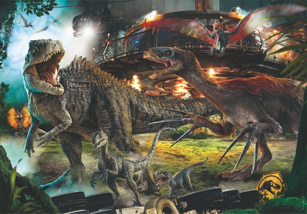 JURASSIC PARK - Jurassic World - Puzzle 1000P