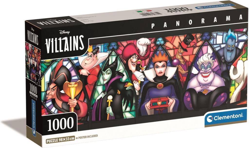 DISNEY - Villains - Panorama Puzzle 1000P