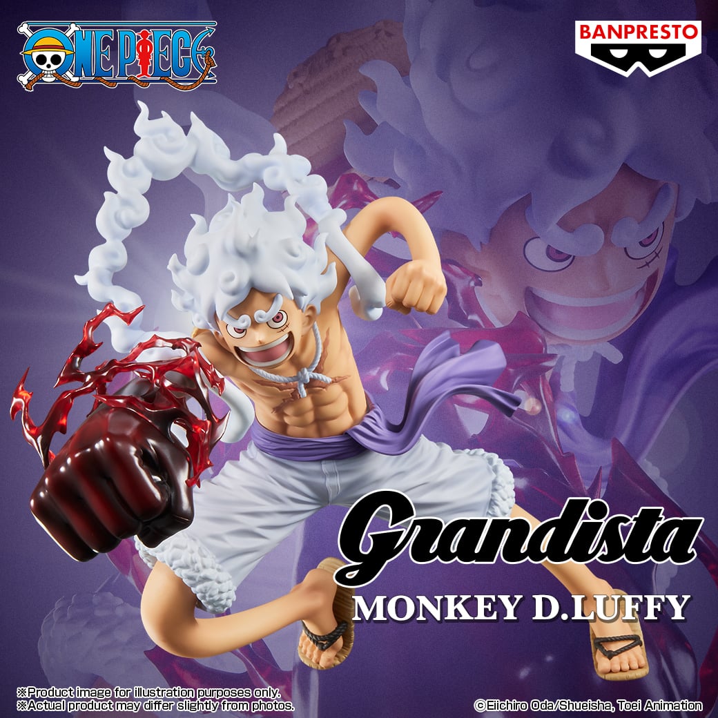 ONE PIECE - Monkey D. Luffy Gear 5 - Figure Grandista 23cm