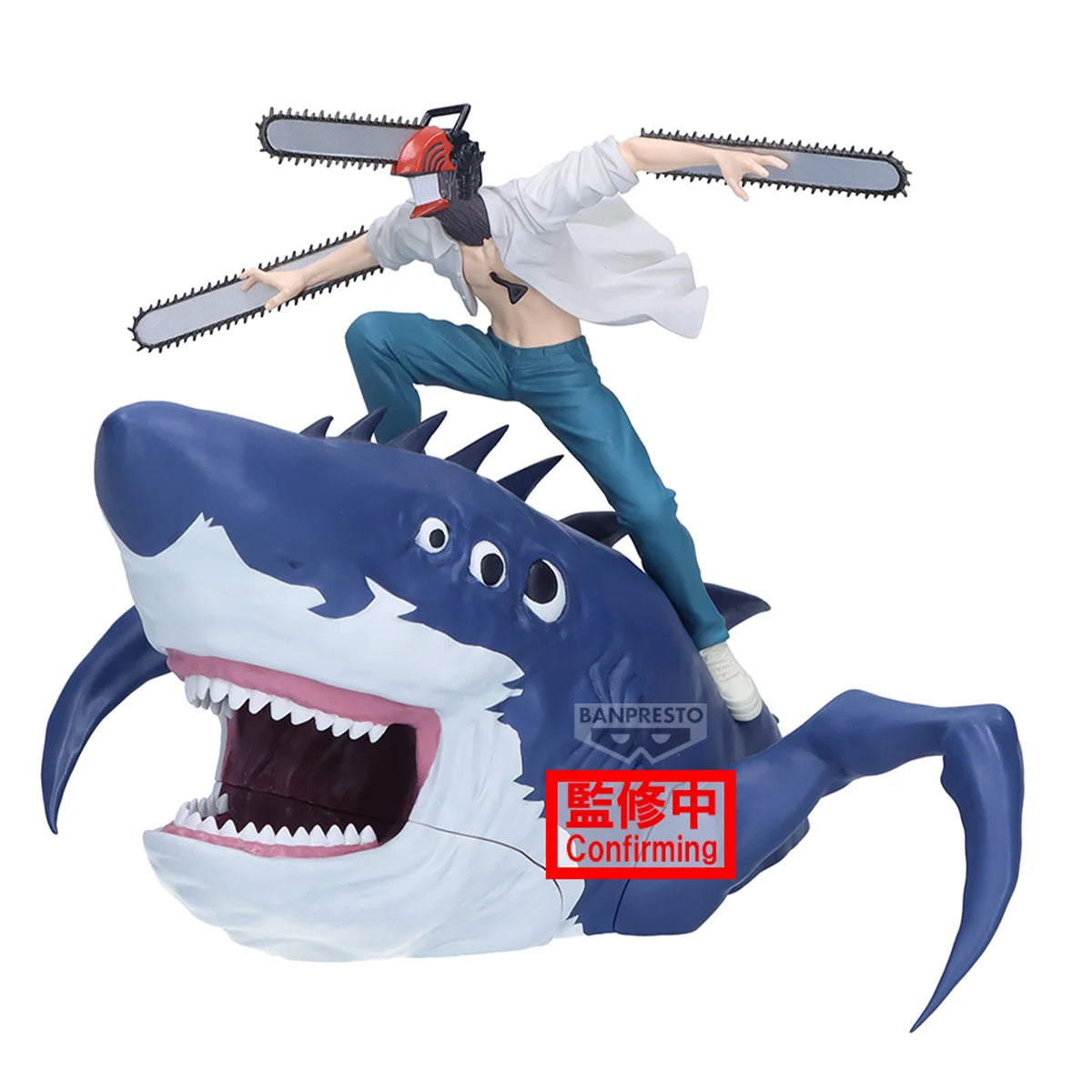 CHAINSAW MAN - Chainsaw Man & Beam - Figure Figure Life 13cm