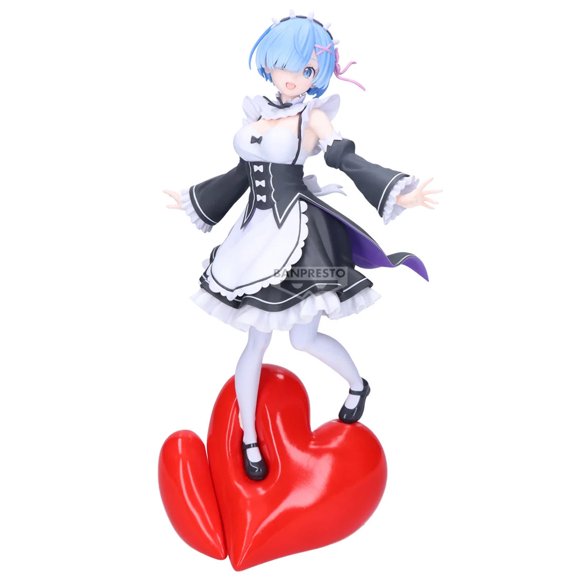 RE ZERO - Rem "Poppin' Heart" - Figure Espresto 28cm