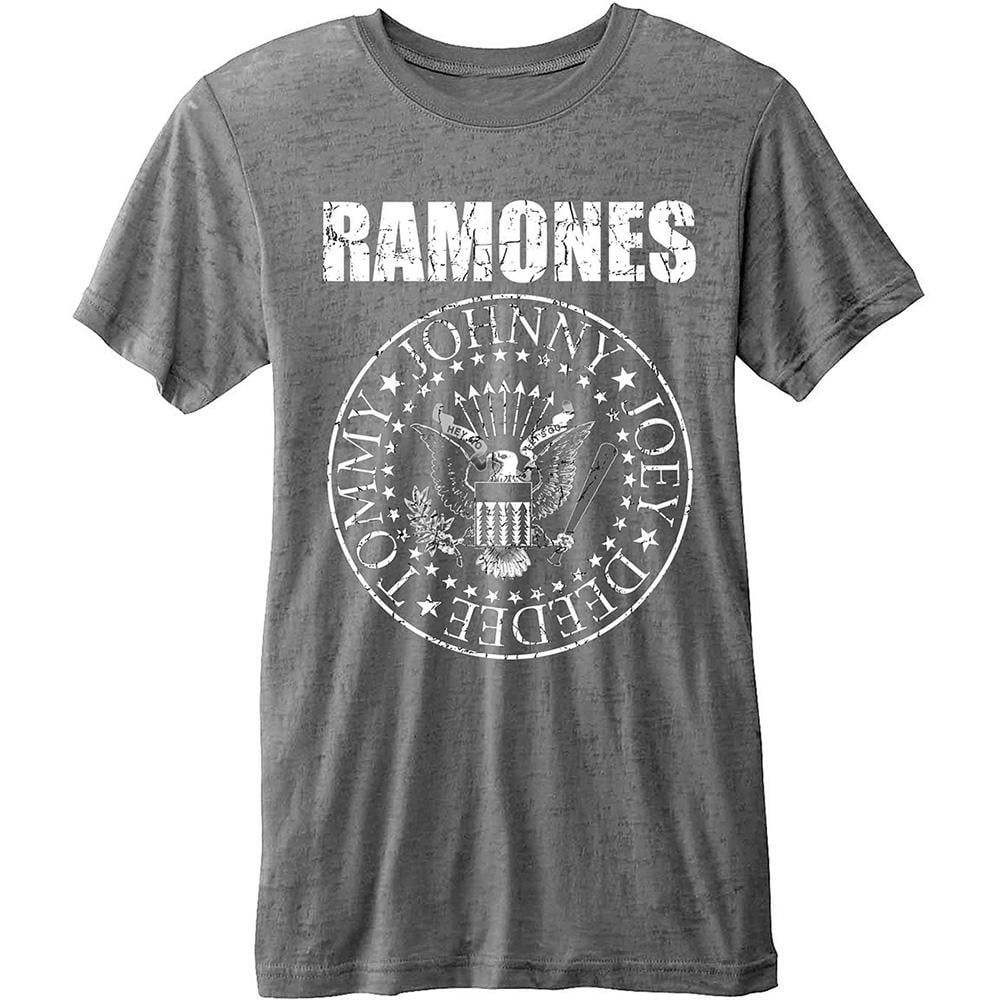 RAMONES - T-Shirt BurnOut - Presidential Seal (S)