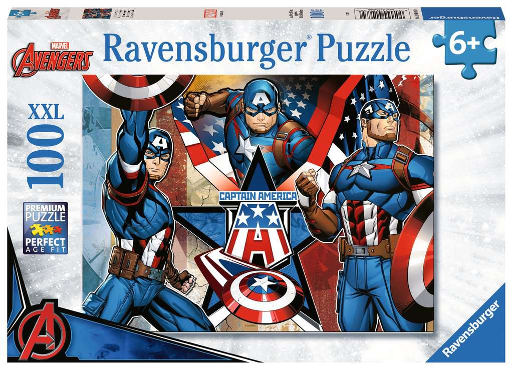 MARVEL - Captain America - Puzzle 100P XXL