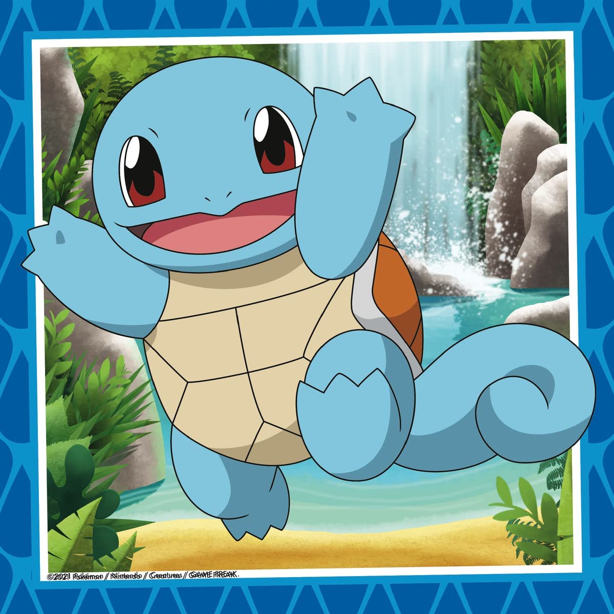 POKEMON - Charmander, Bulbasaur and Squirtle - 3 Puzzle 49P