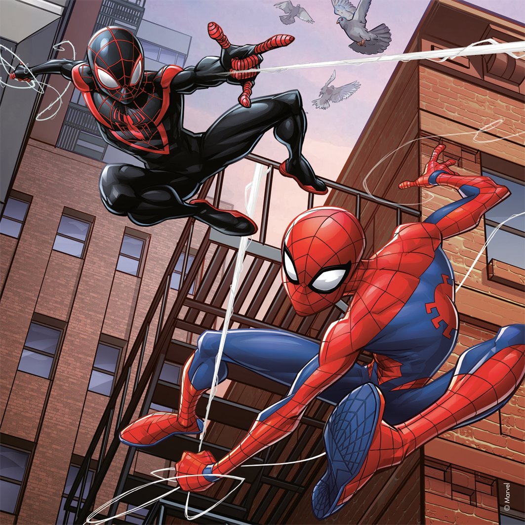SPIDER-MAN - In action - 3 Puzzle 49P