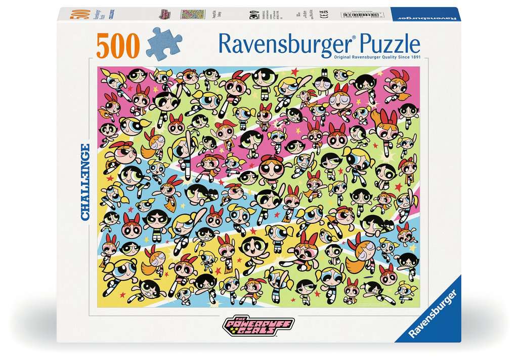 THE POWERPUFF GIRLS - Puzzle Challenge 500P