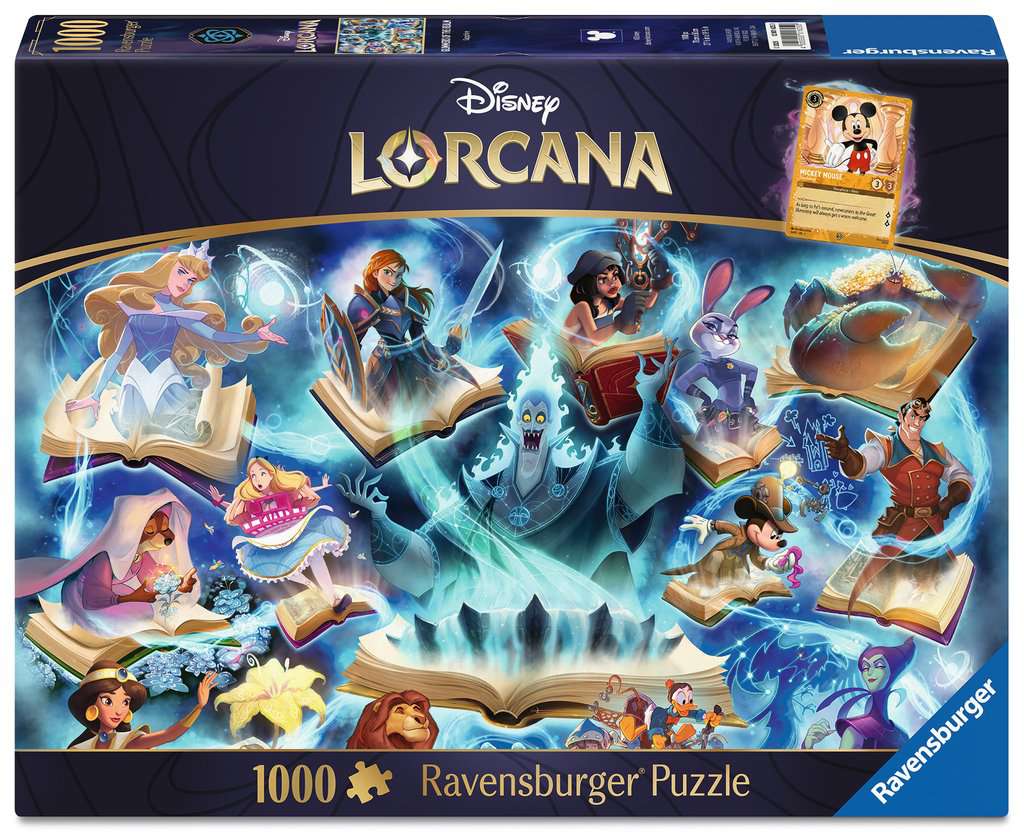 LORCANA - Sapphire - Puzzle 1000P + 1 promo card (EN)