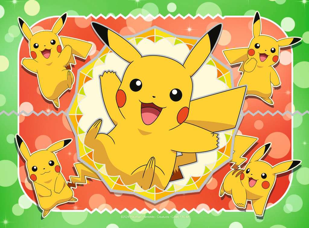 POKEMON - 4 Puzzle 12/16/20/24P