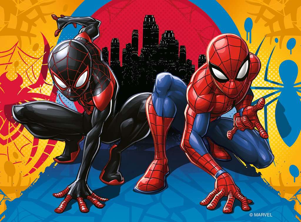 MARVEL - 4 Puzzle 12/16/20/24P - Spider-man