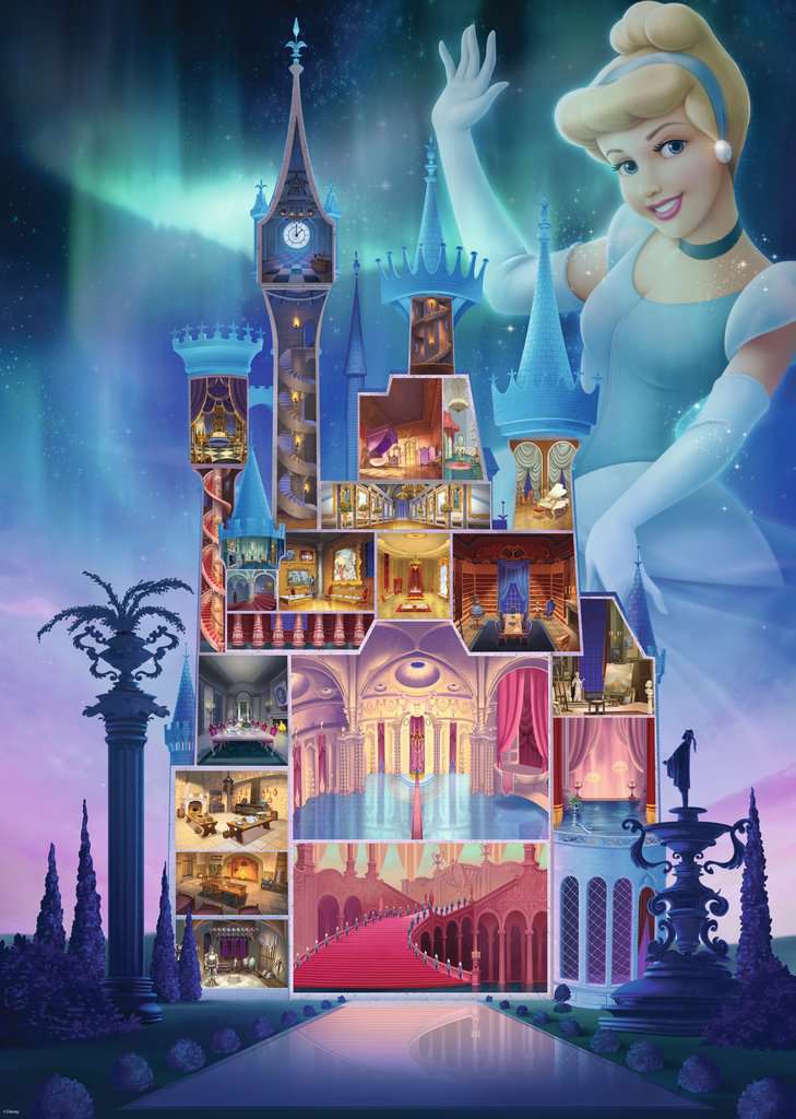DISNEY CASTLE - Cinderella - Puzzle 1000pcs
