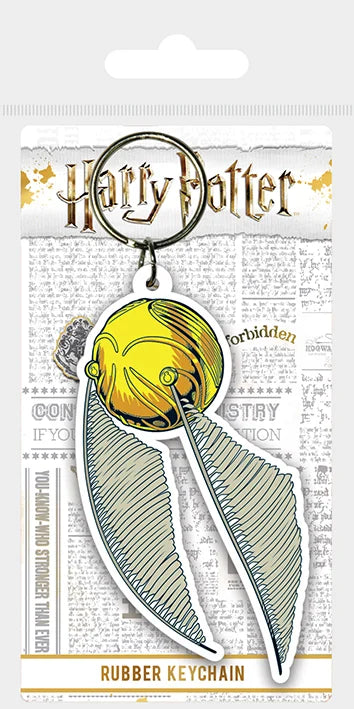 HARRY POTTER - Rubber Keychain - Snitch
