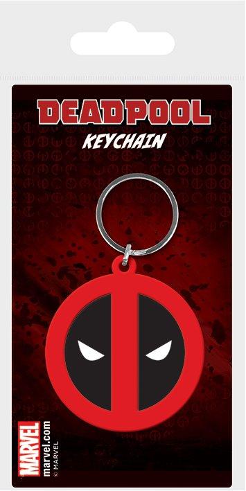 DEADPOOL - Rubber Keychain - Symbol