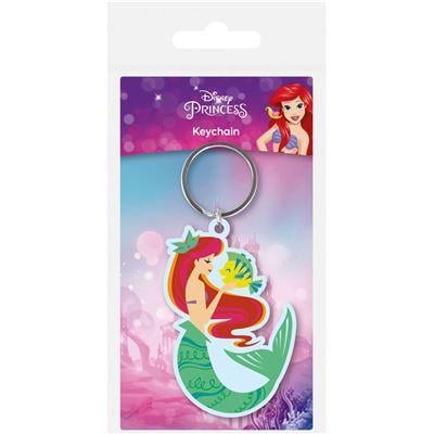 THE LITTLE MERMAID - Ariel and Flounder - PVC Keychain