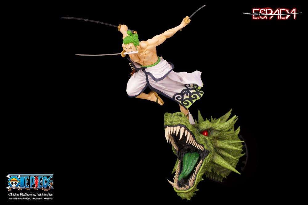ONE PIECE - Roronoa Zoro - Wall Statue PVC 1/8 32cm