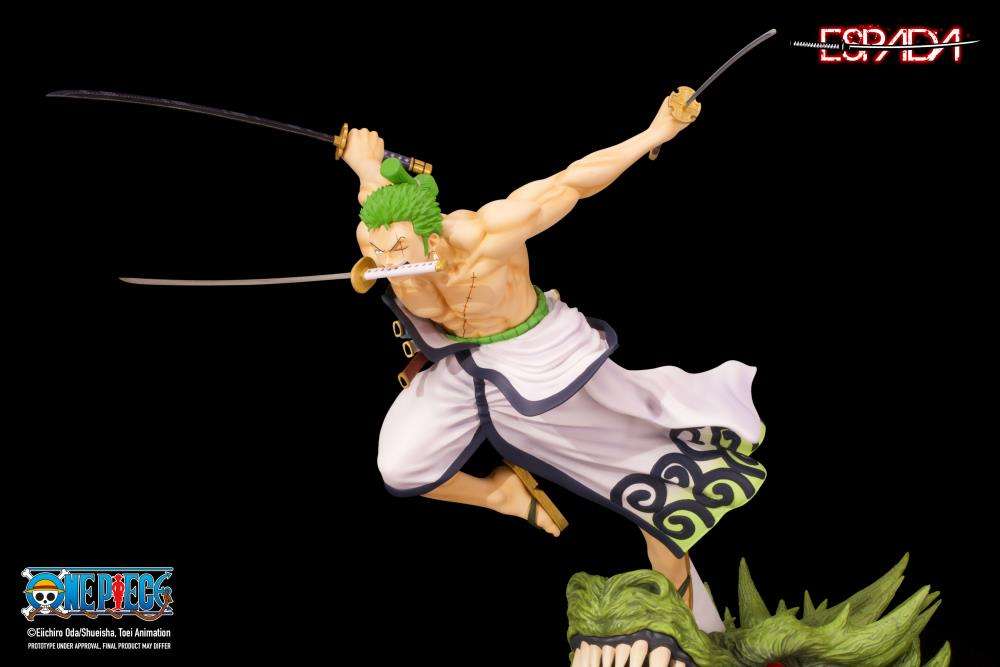 ONE PIECE - Roronoa Zoro - Wall Statue PVC 1/8 32cm