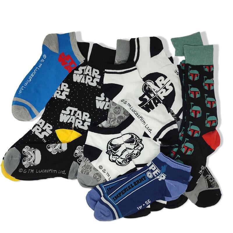 STAR WARS - Gift Box- 12 Pairs of Socks (S 7,5-11)