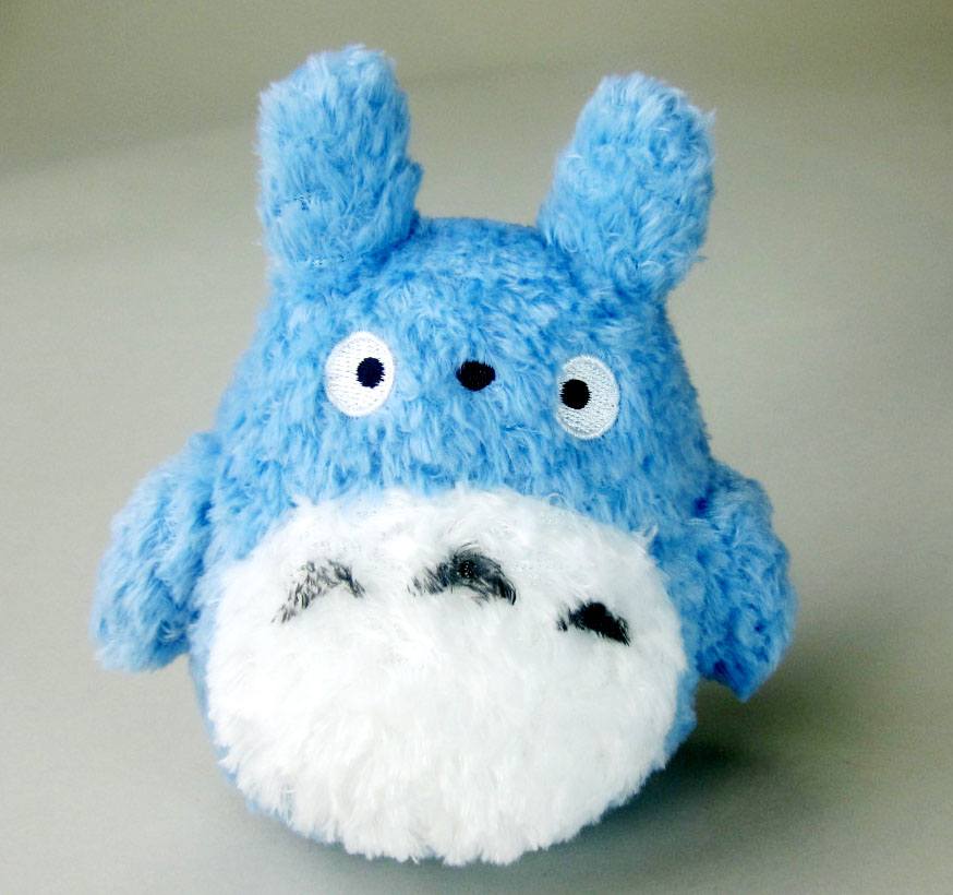 STUDIO GHIBLI - Fluffy Medium Totoro Plush - 14cm