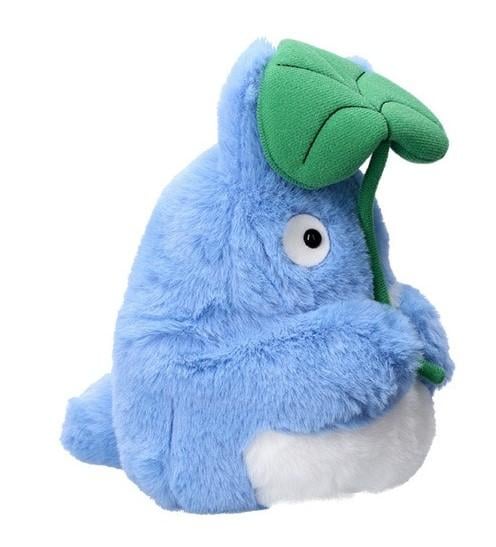 MY NEIGHBOUR TOTORO - Blue Totoro with leaf - Nakayoshi Plush