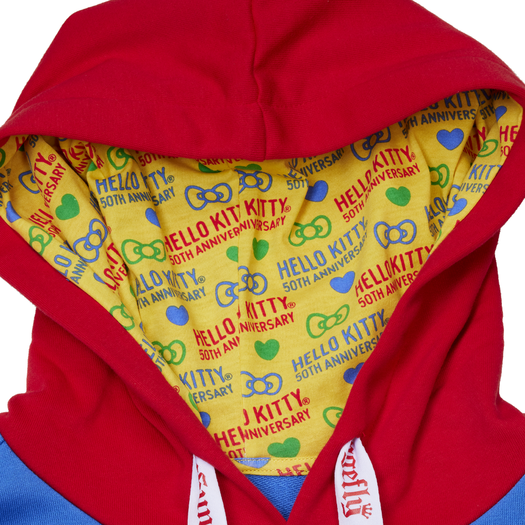 HELLO KITTY - 50th Anniversary - Hoodie Unisex Loungefly (S)