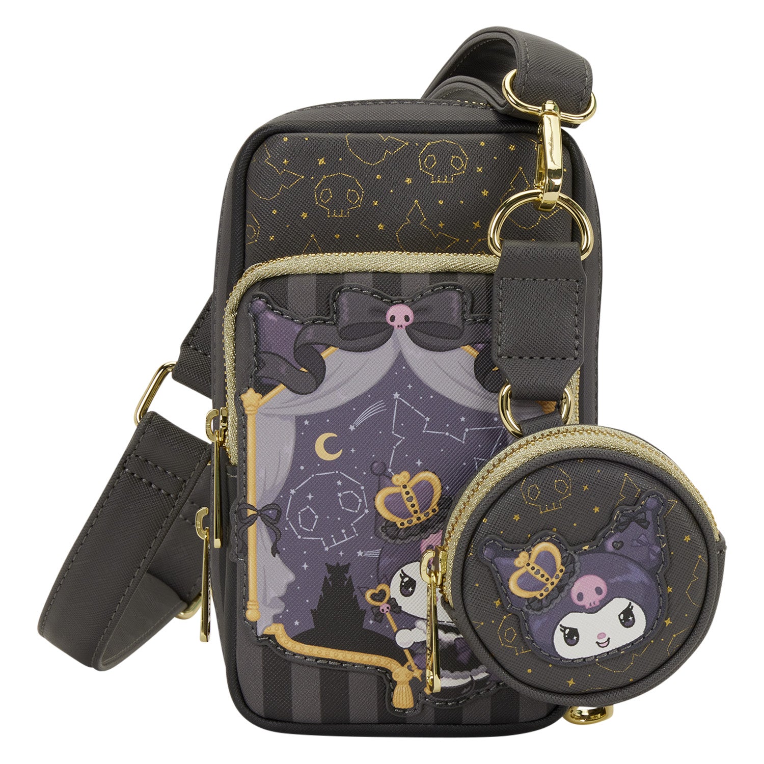SANRIO - Kuromi "20th Anniversary" - Crossbody bag Loungefly