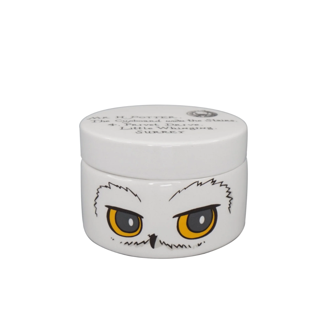 HARRY POTTER - Hedwig - Ceramic Round Box
