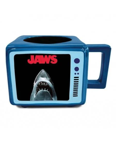 JAWS - Bigger Boat - Mug RETRO TV Heat Change 500 ml