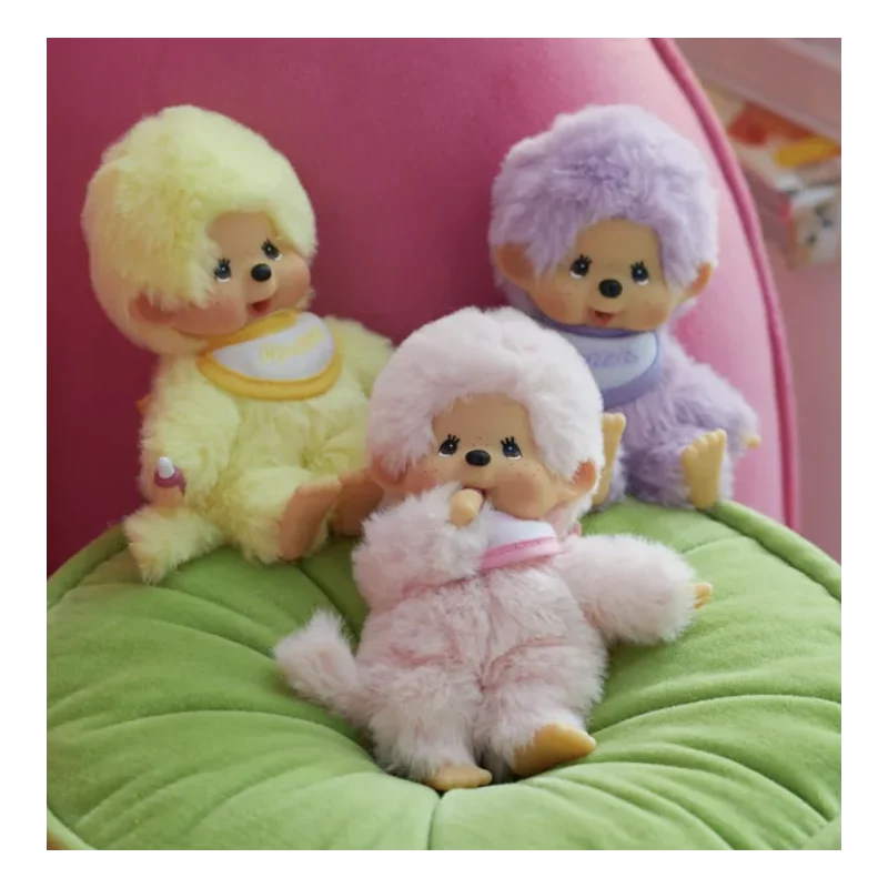 MONCHHICHI - Micro Pastel 14 cm (Assortiment 12 pcs)
