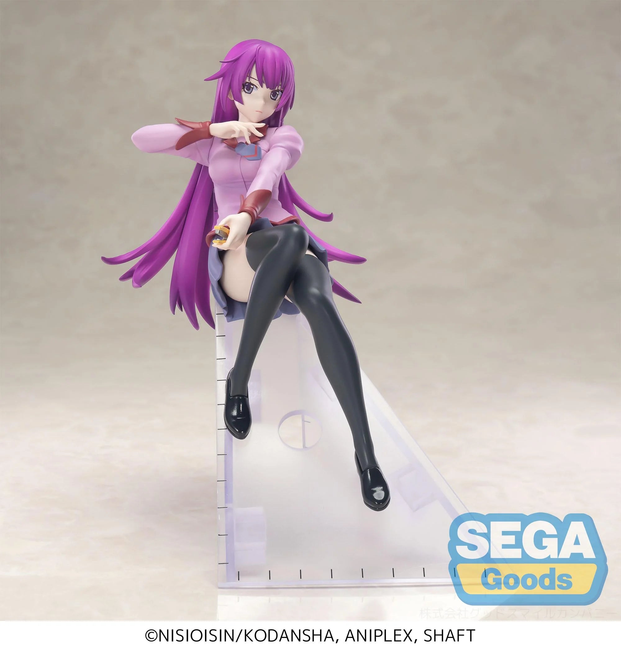 MONOGATARI - Hitagi Senjyogahara - Figure Luminasta 19cm