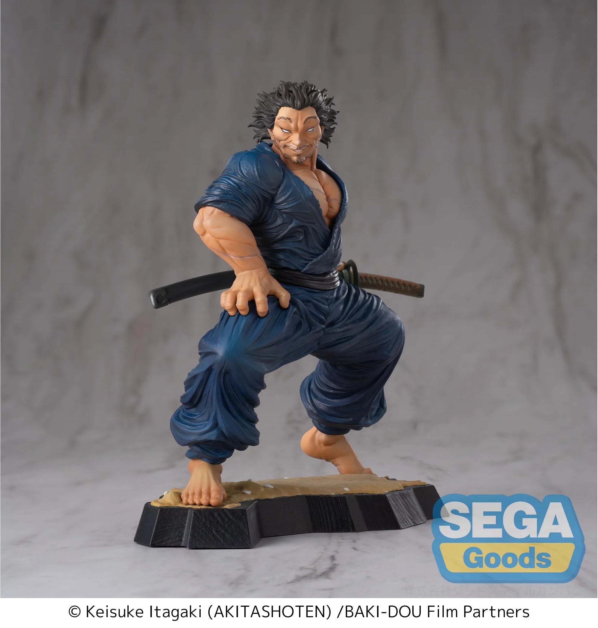 BAKI-DOU - Musashi Miyamoto - Figure Luminasta 17cm