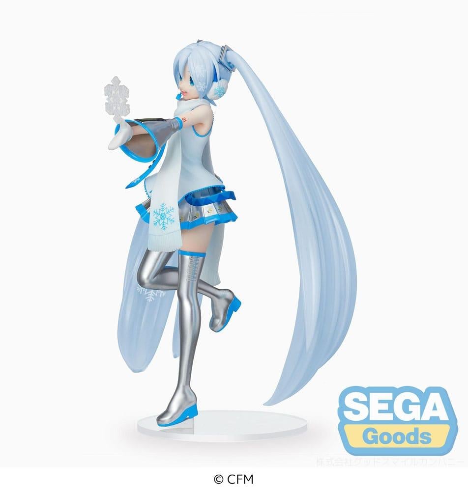 HATSUNE MIKU - Snow Miku Sky Town Ver. - Statue Luminasta 22cm