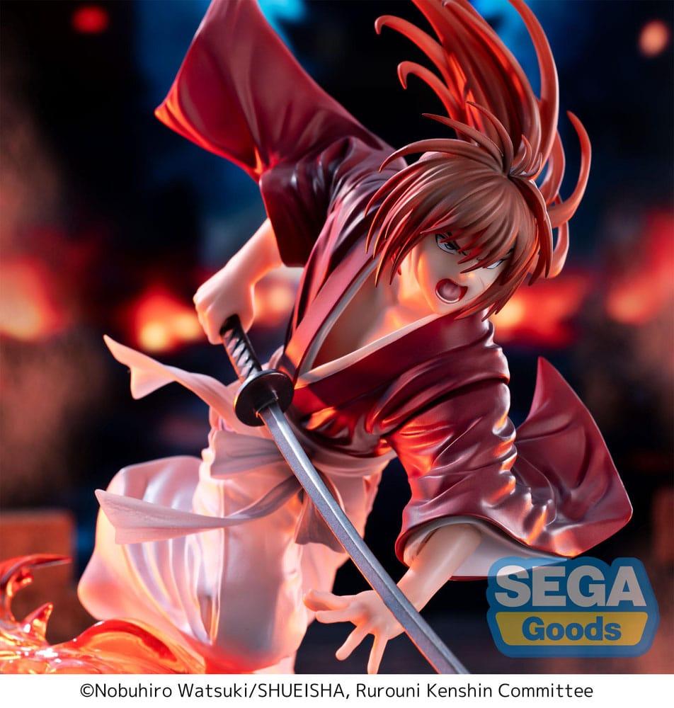 RUROUNI KENSHIN - Kenshin Himura - Statue Luminasta 15cm