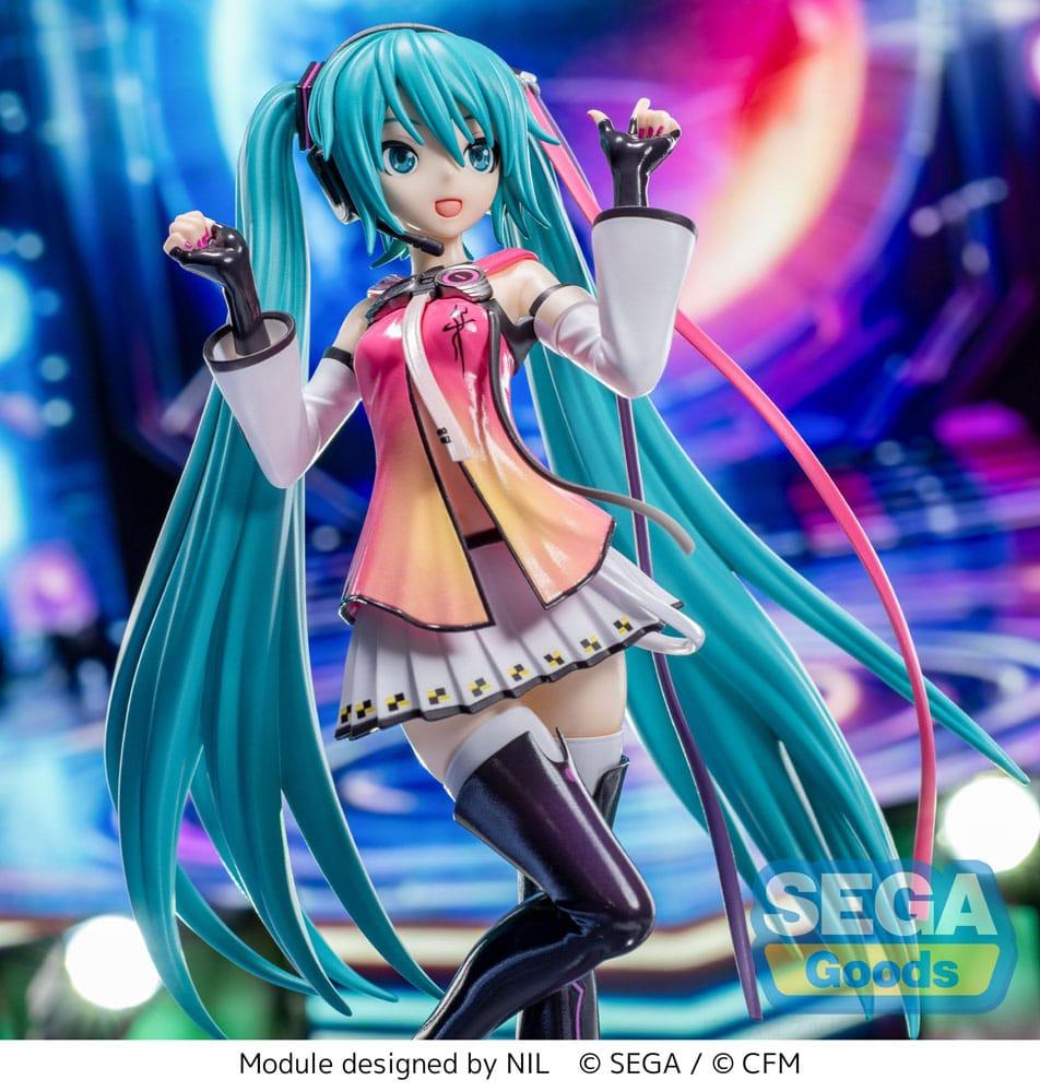 HATSUNE MIKU - Project DIVA MEGA39's - Statue Luminasta 18cm