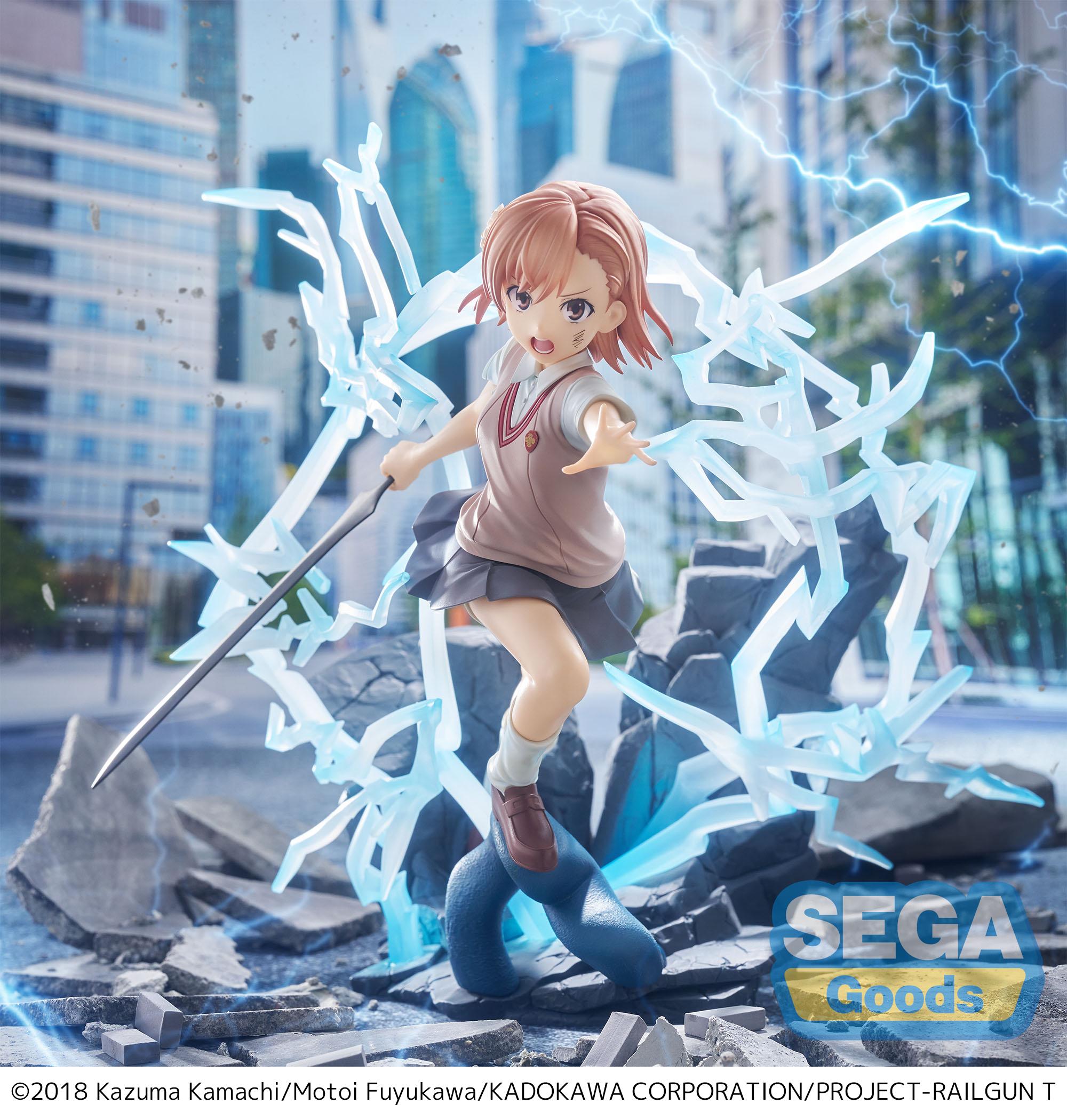 A CERTAIN SCIENTIFIC RAILGUN T - Mikoto Misaka - Figure 23cm