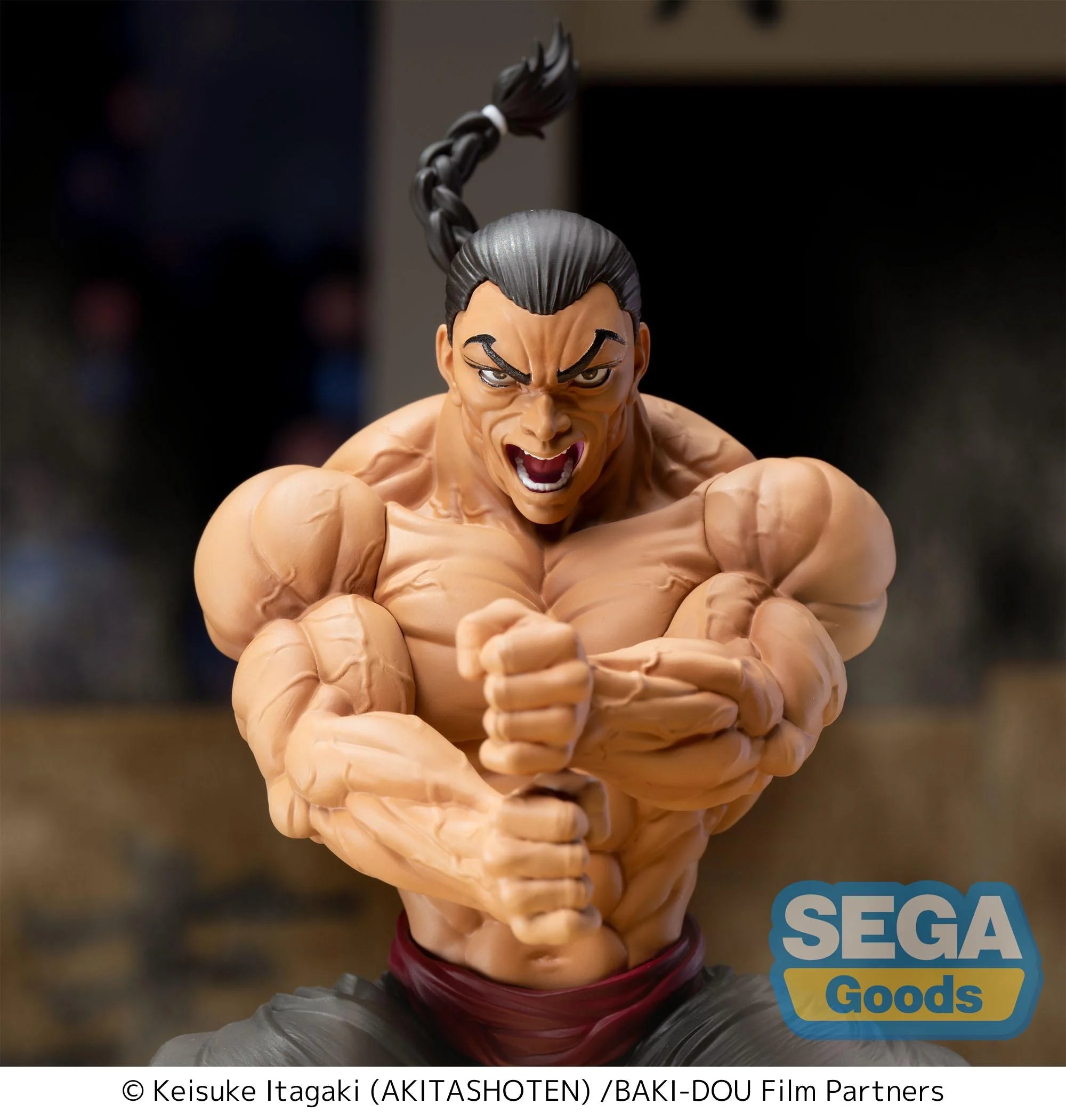 BAKI DOU - Kaioh Retsu - Figure Luminasta 15cm