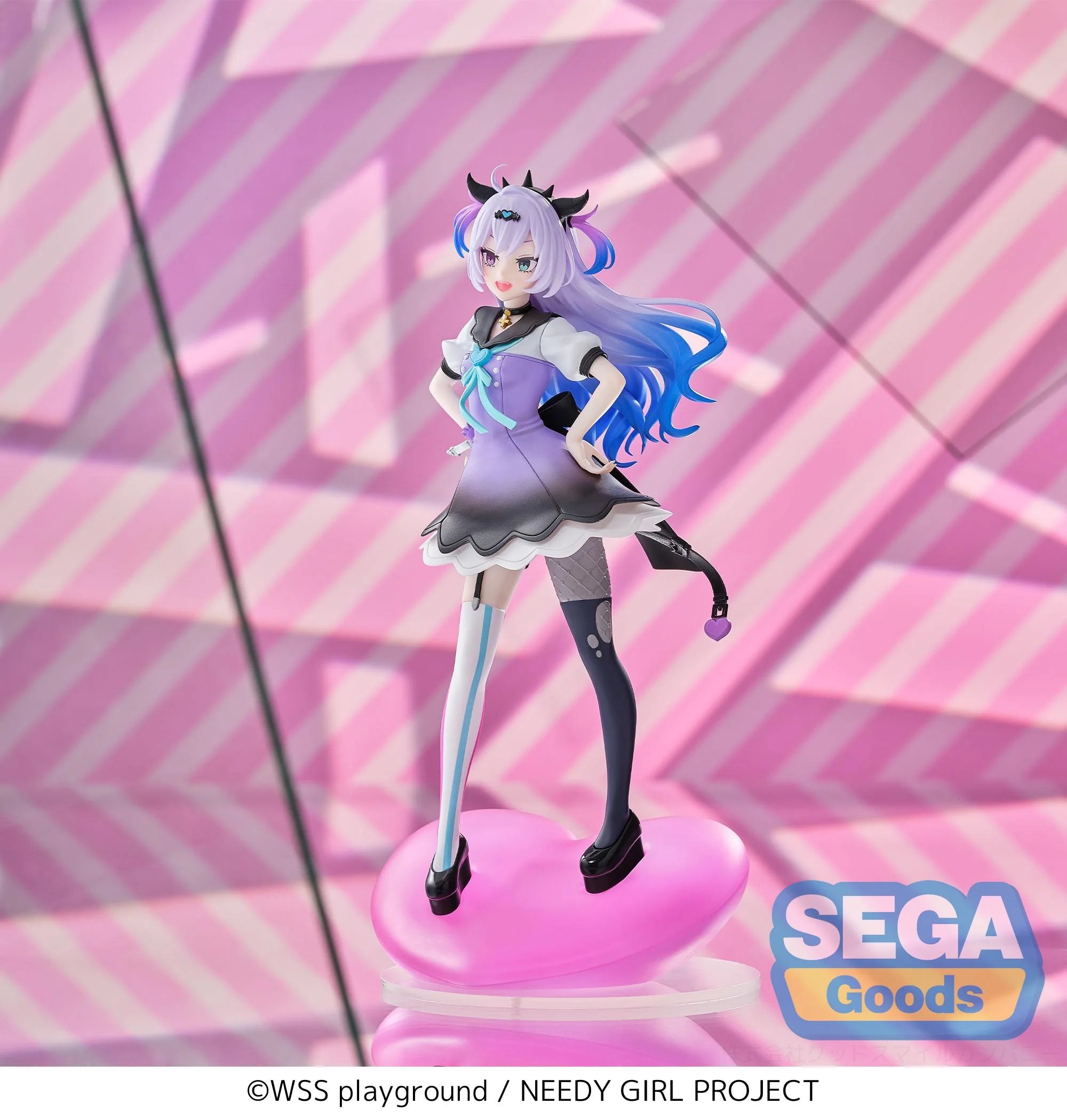 NEEDY GIRL OVERDOSE - Purple Lollipop - Figure XStellar 20cm