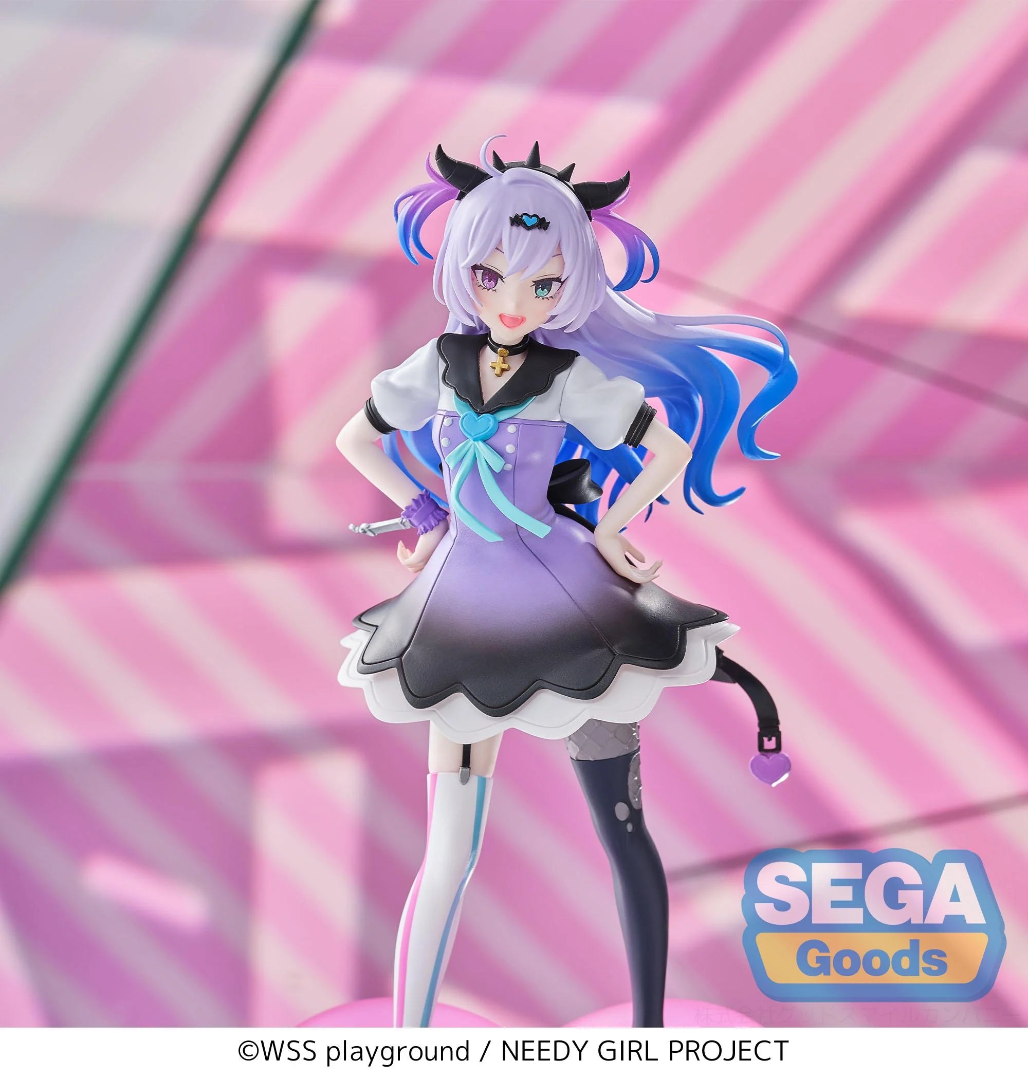 NEEDY GIRL OVERDOSE - Purple Lollipop - Figure XStellar 20cm