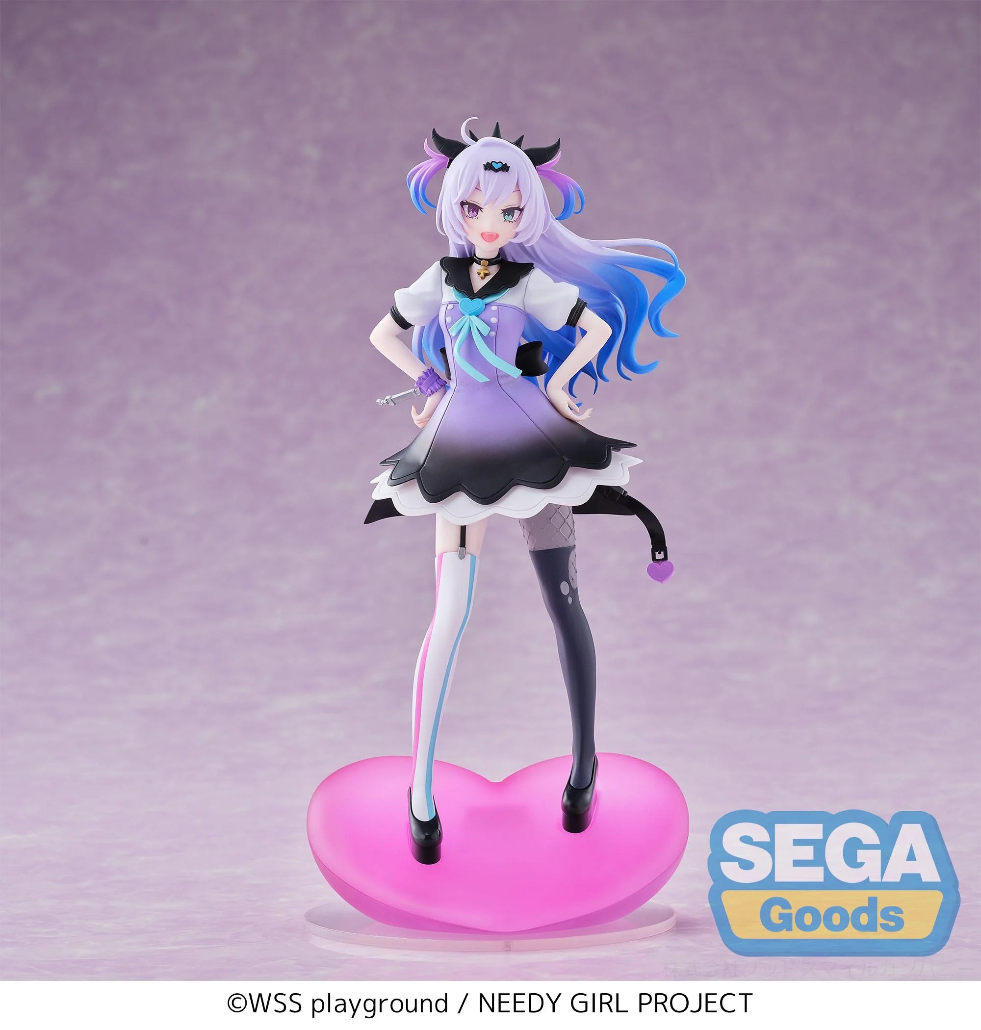 NEEDY GIRL OVERDOSE - Purple Lollipop - Figure XStellar 20cm