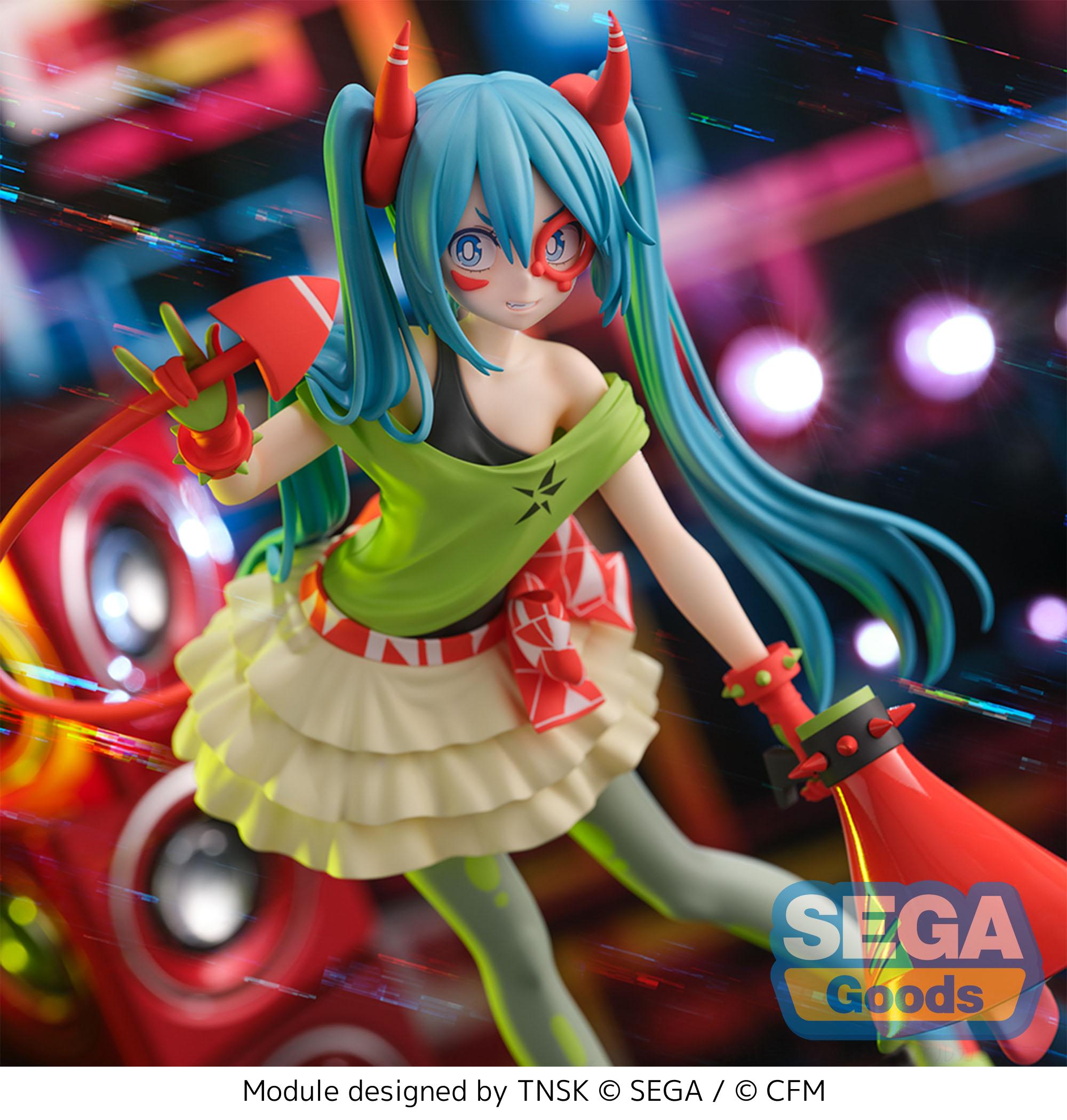 HATSUNE MIKU PROJECT DIVA - DE:Monstar T.R. - Figure Figurizma 22cm