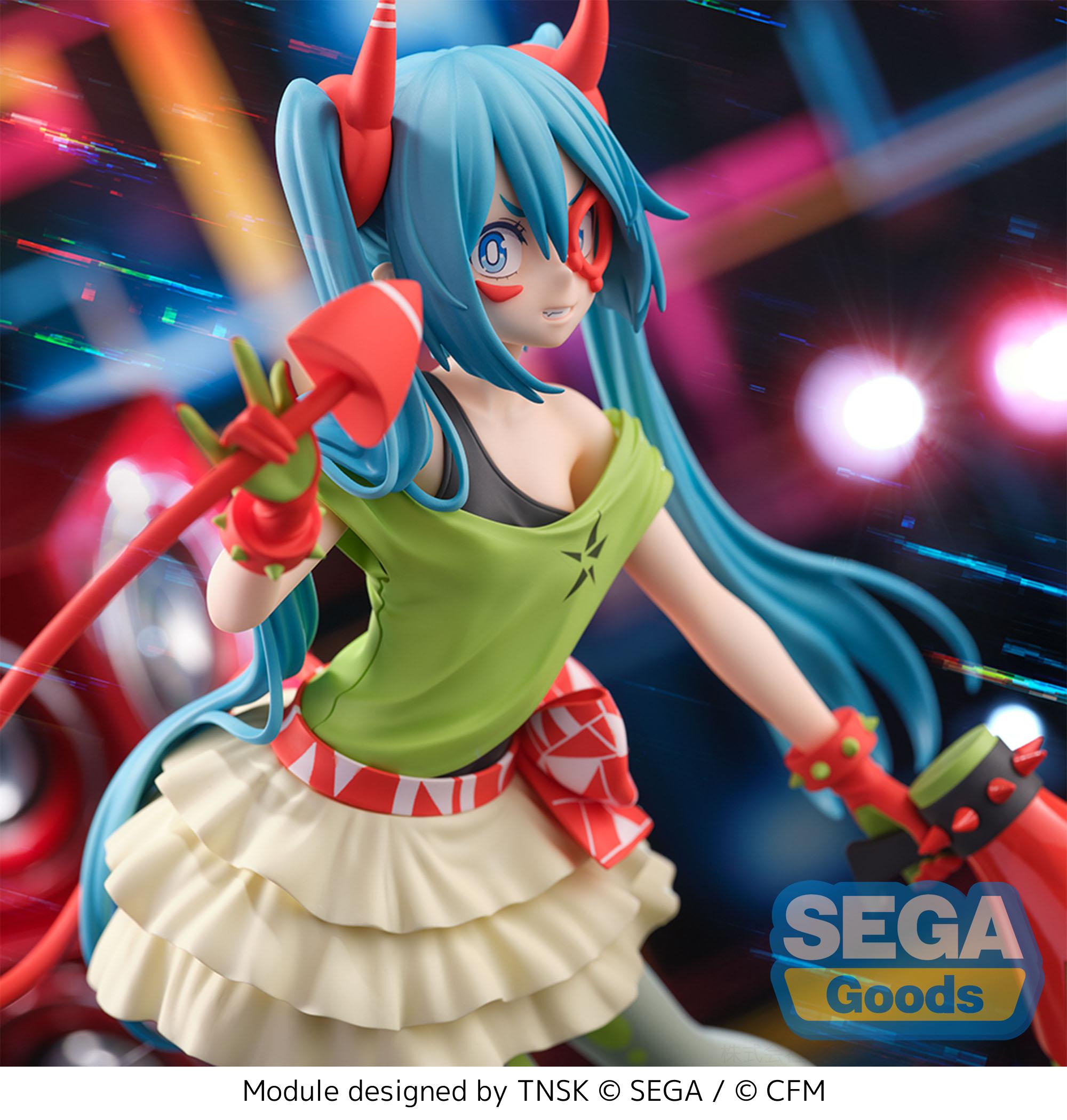 HATSUNE MIKU PROJECT DIVA - DE:Monstar T.R. - Figure Figurizma 22cm