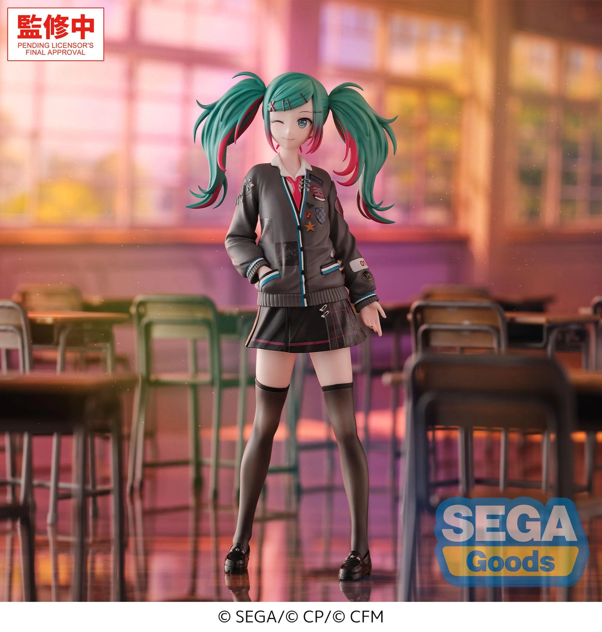 HATSUNE MIKU - School Sekai "Brand New World" - Figure XStellar 19cm