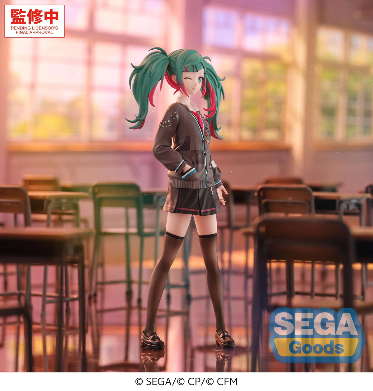 HATSUNE MIKU - School Sekai "Brand New World" - Figure XStellar 19cm