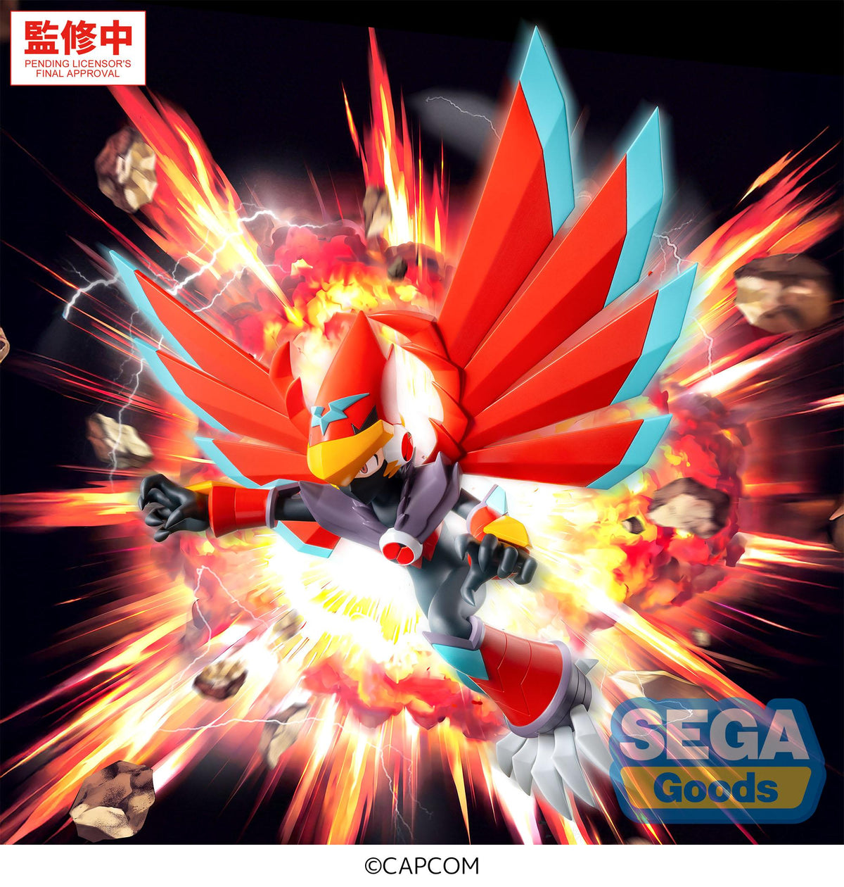 MEGA MAN - Mega Man "Falzar Beast" - Figure Luminasta 19cm