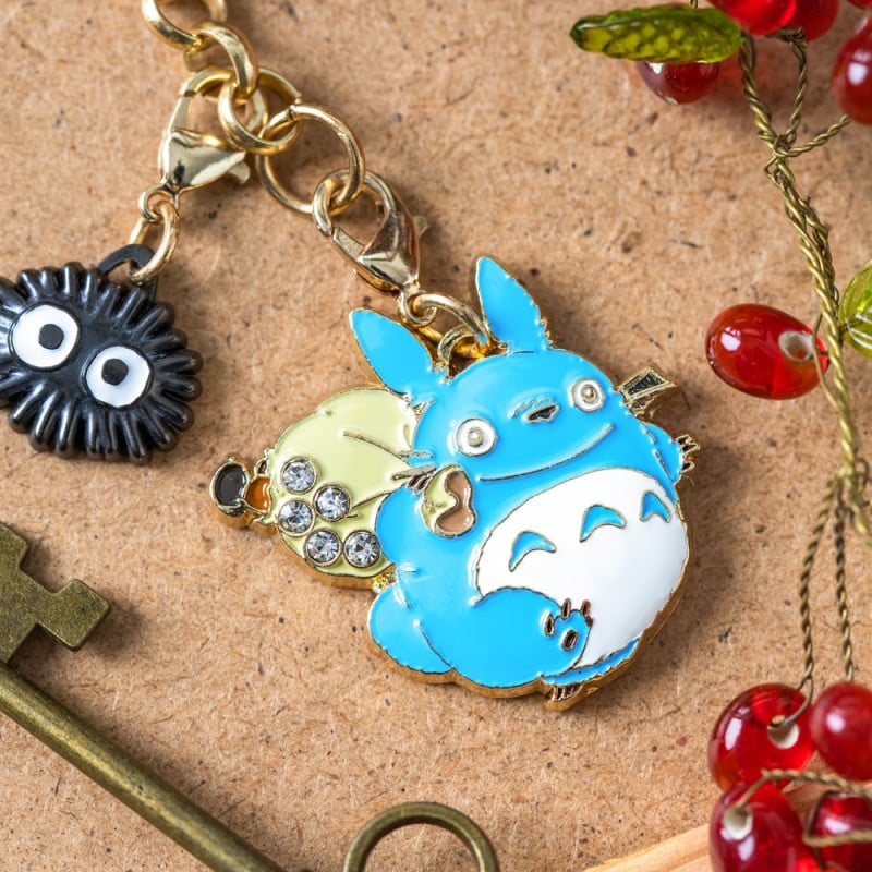 MY NEIGHBOR TOTORO - Blue Totoro - Chainette charms