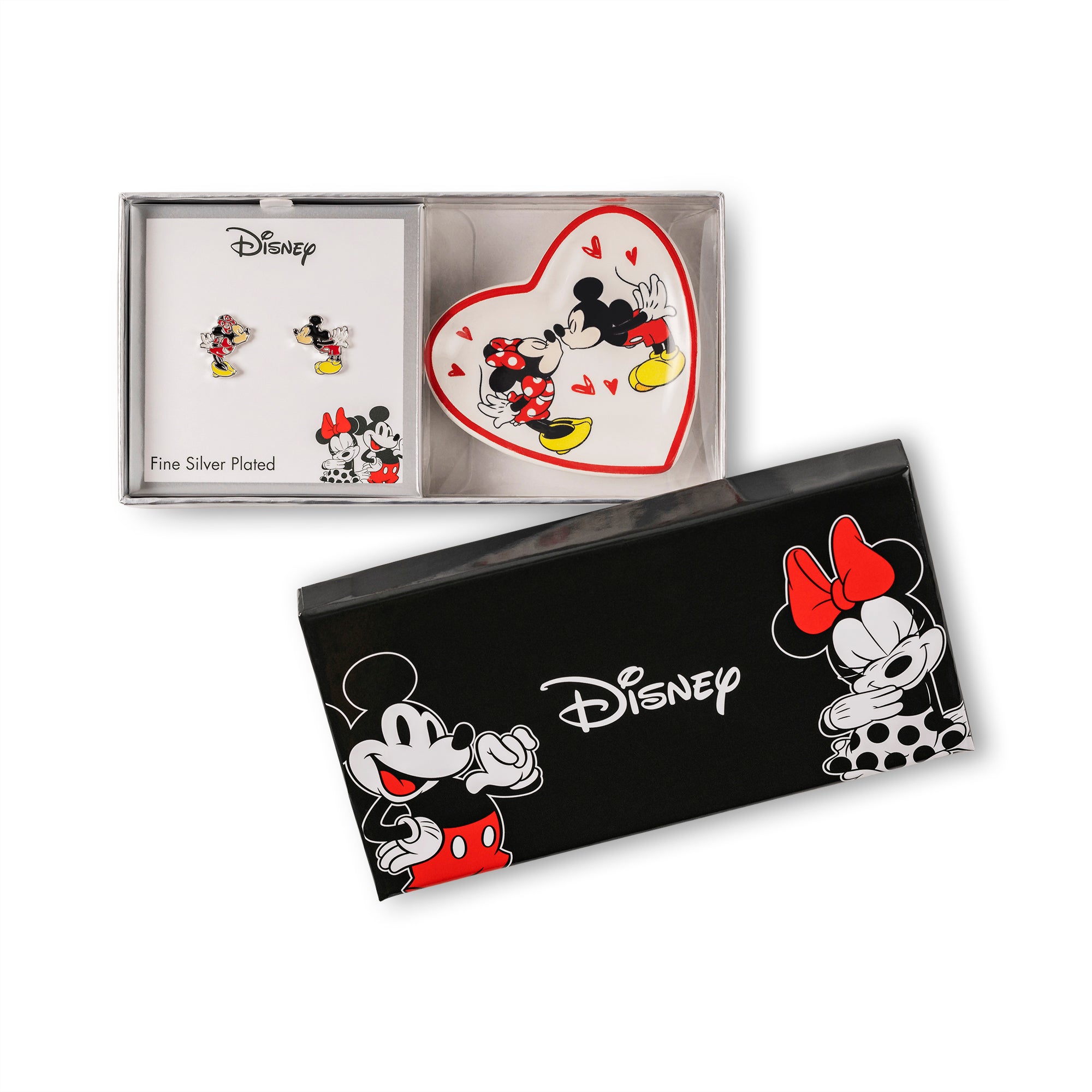 MICKEY & MINNIE - Gift Box - Earrings + Trinket Tray