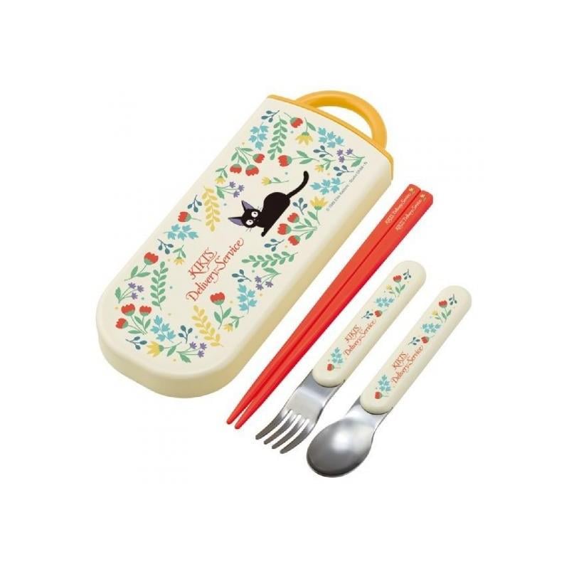 STUDIO GHIBLI - Kiki's delivery service - Chopstick spoon and fork set