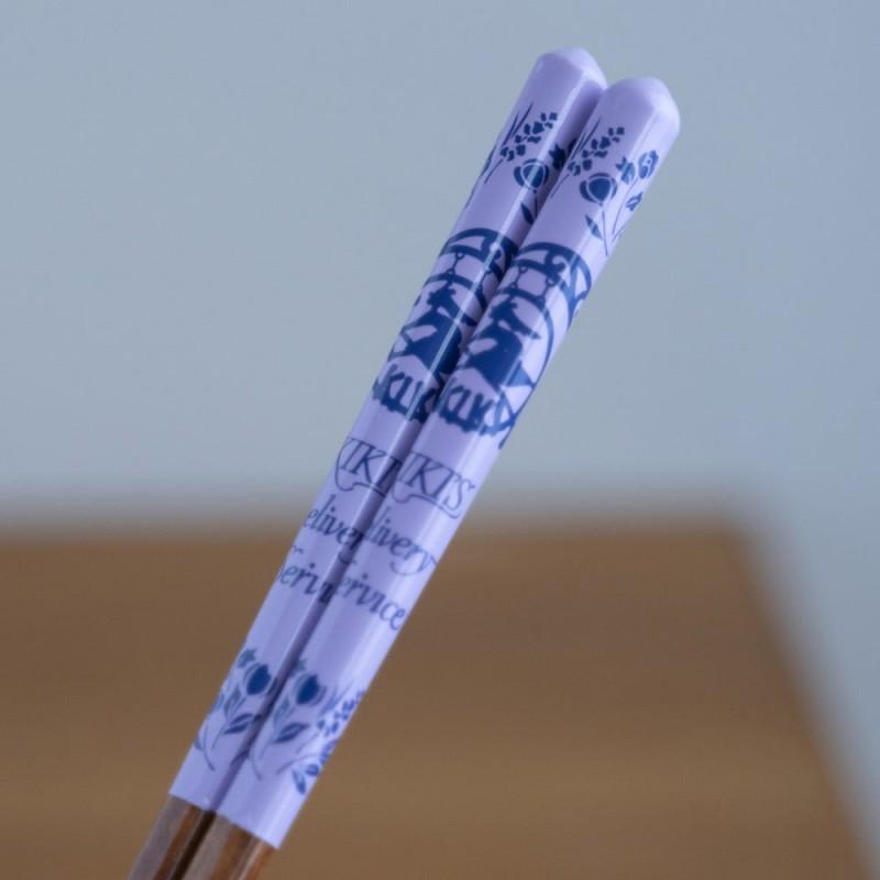 KIKI LA PETITE SORCIERE - Esquisses Violet - baguettes Laquées 21cm