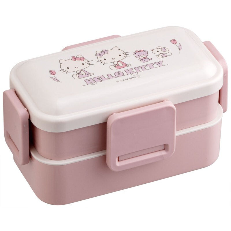 HELLO KITTY - Kitty-chan - 2 Parts bento 4 closures