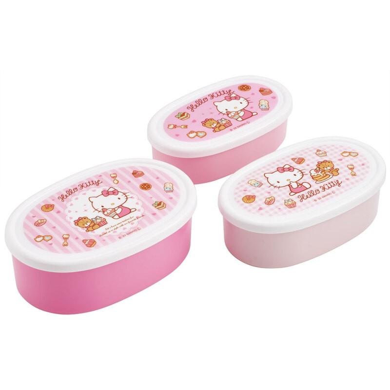 HELLO KITTY - Sweety Pink - Set of 3 bento